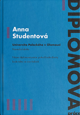 UPOL - PF - Diplomová práce